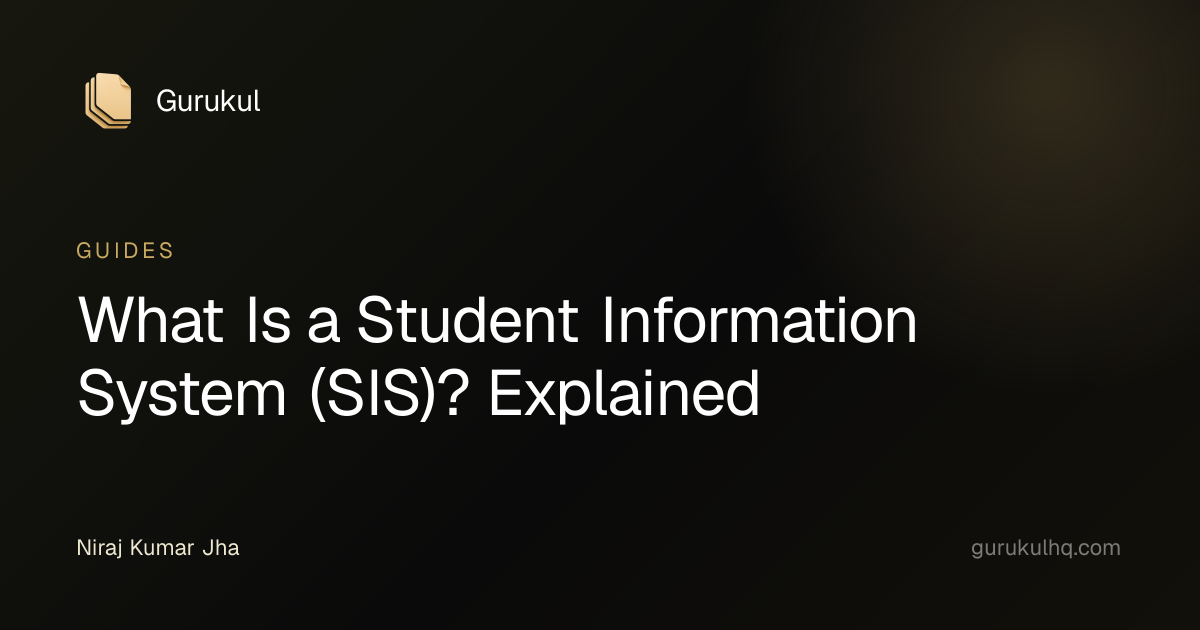 What Is a Student Information System (SIS)? Explained